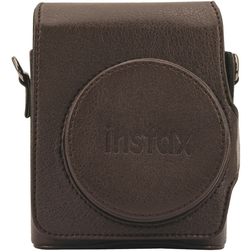 Sac cuir-PU Fuji Instax Mini 90 marron